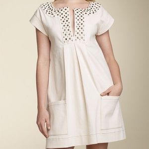 DIANE von FURSTENBERG FRASER A-LINE SAND DRESS- 4